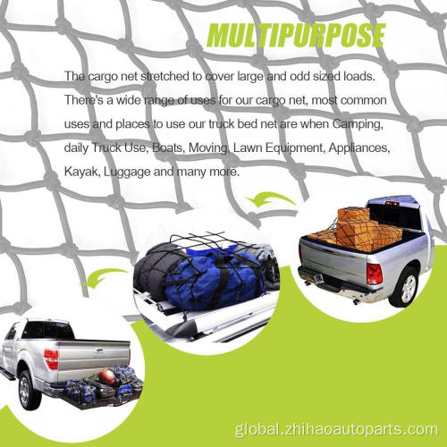 Elastic Latex Luggage Net Heavy Duty Truck Bed Cargo Nets Supplier